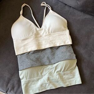 Danskin Intimates 3-pack Seamless Longline Bralettes